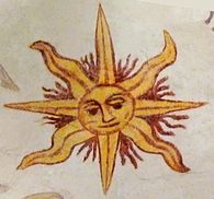 Ancient Sun Symbol