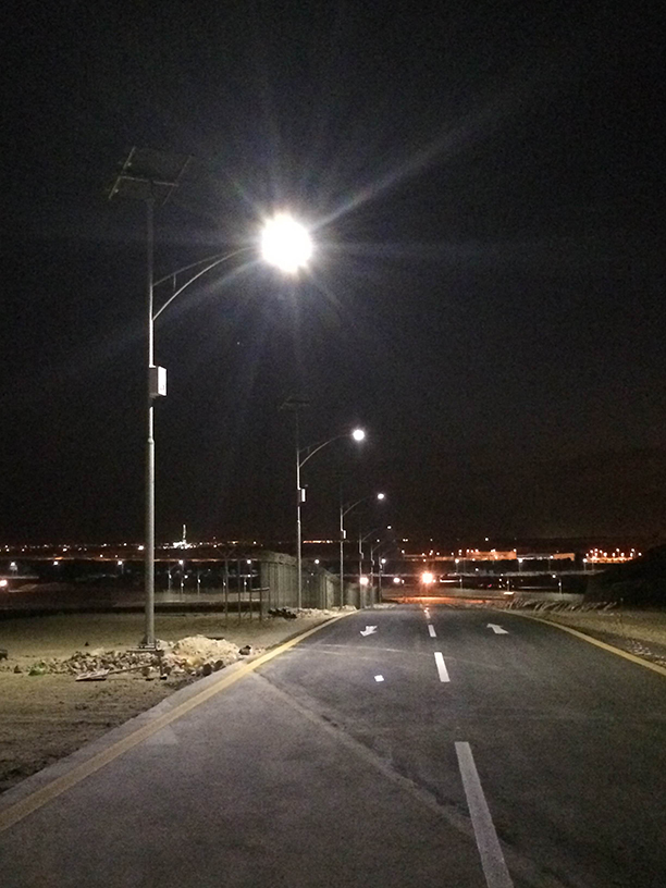 Commercial Solar Street Lighting with Pole
