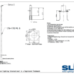 8m Stealth Solar Street Light Pole