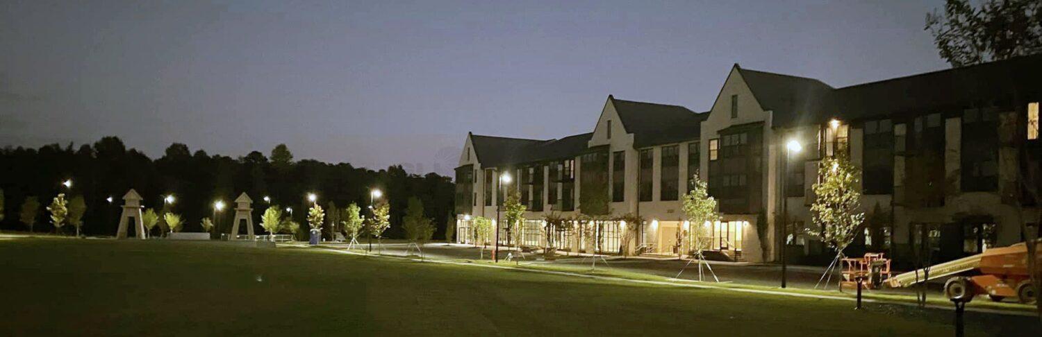 Solar Walkway lighting installation