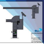 railroad crossing arm solar powered