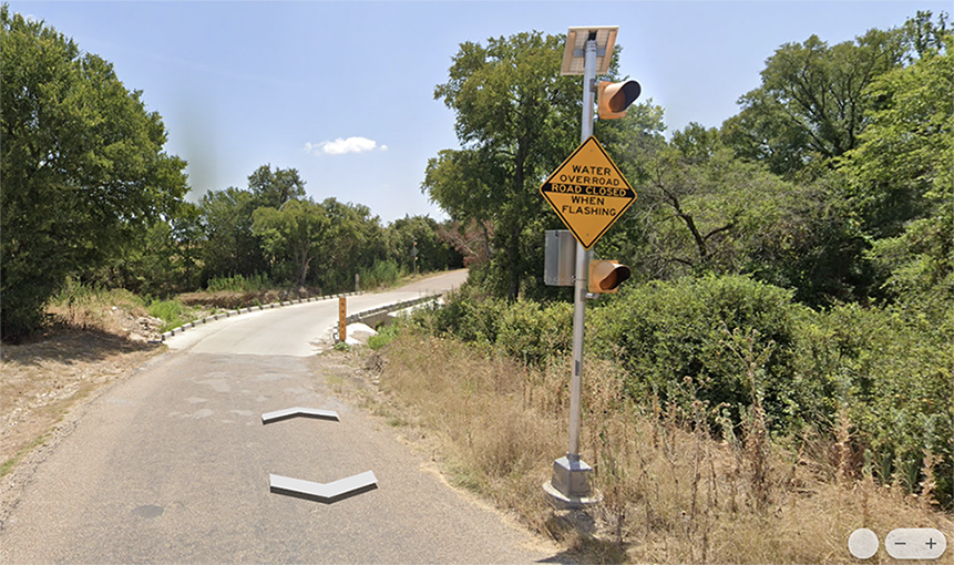 Solar high water detection 141 Ratter Hill Road, McKennan County Texas