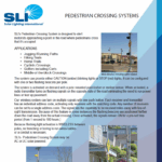 SOLAR CROSSWALK FLASHING LIGHTS FOR TRAFFIC